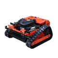 DeepKron RC Gasoline Engine Remote Control Gas Lawn Mower 225cc Tracked Slope Mower, All-Terrain Robotic Cutter, Up to 45° Climb