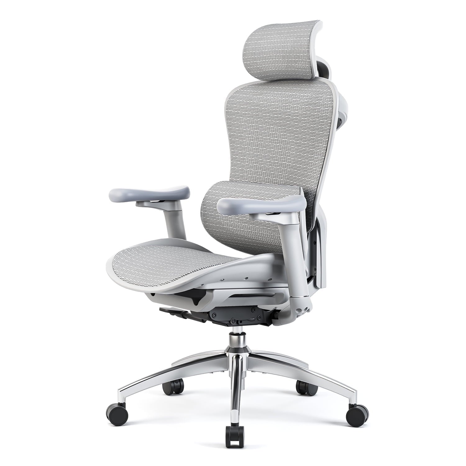 Sihoo Doro C300 Ergonomic Office Chair with Headrest, Lumbar Support, Adjustable Backrest, 3D Armrests, Breathable Mesh, Height & Tilt Adjustment - Black