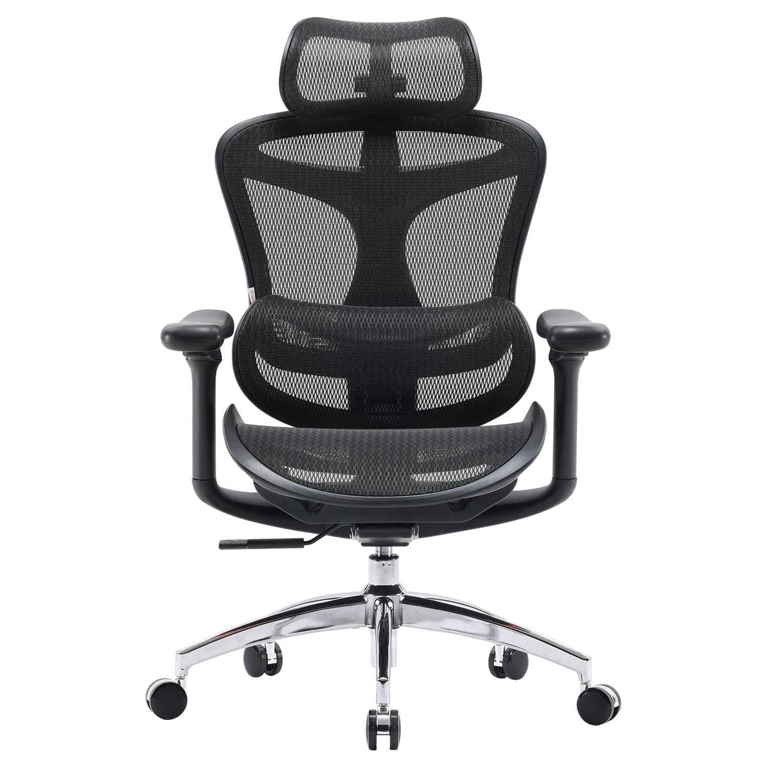 Sihoo Doro C300 Ergonomic Office Chair with Headrest, Lumbar Support, Adjustable Backrest, 3D Armrests, Breathable Mesh, Height & Tilt Adjustment - Black
