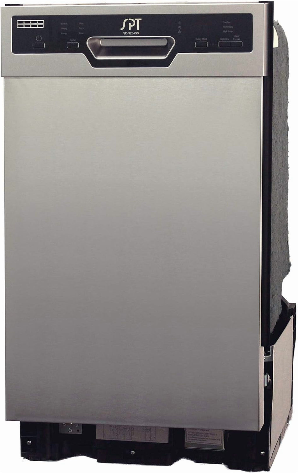 Energy Star 18 Built-In Dishwasher w/Heated Drying - Stainless