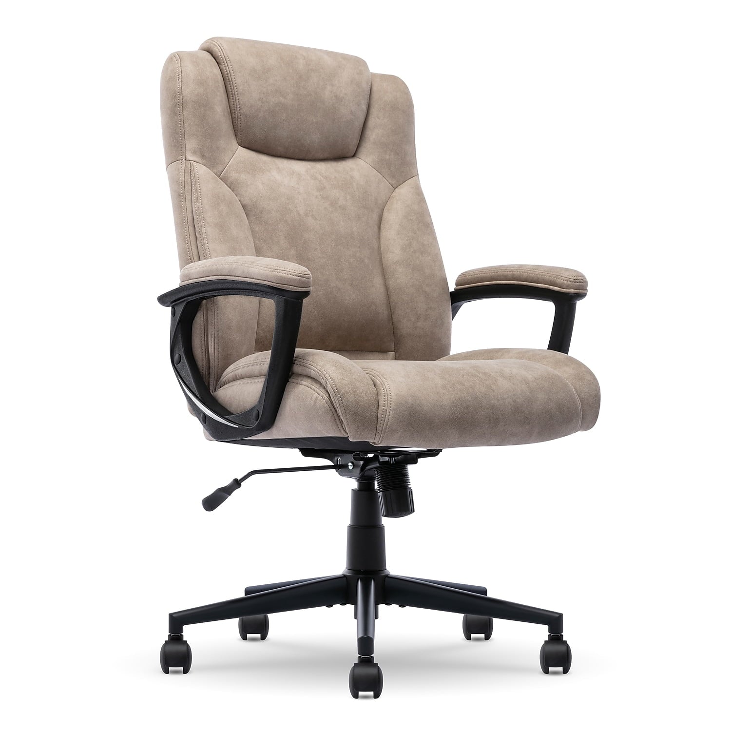Serta Comfort Eco Office Ergonomic Computer Chair Lumber Support Black