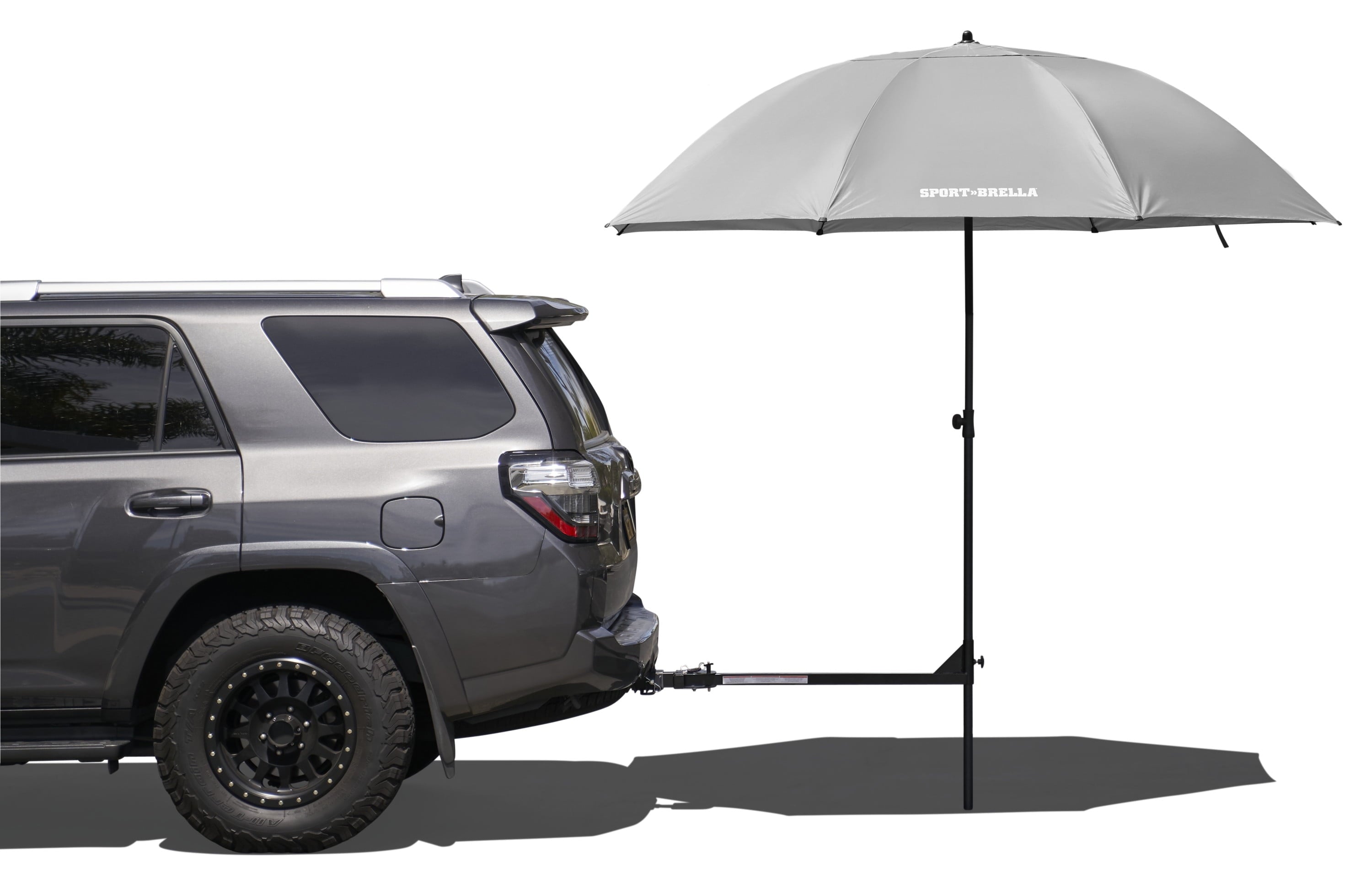 Sport-Brella 65 Inches Gray Patio Umbrella, Light weight and easy to transport to and from games