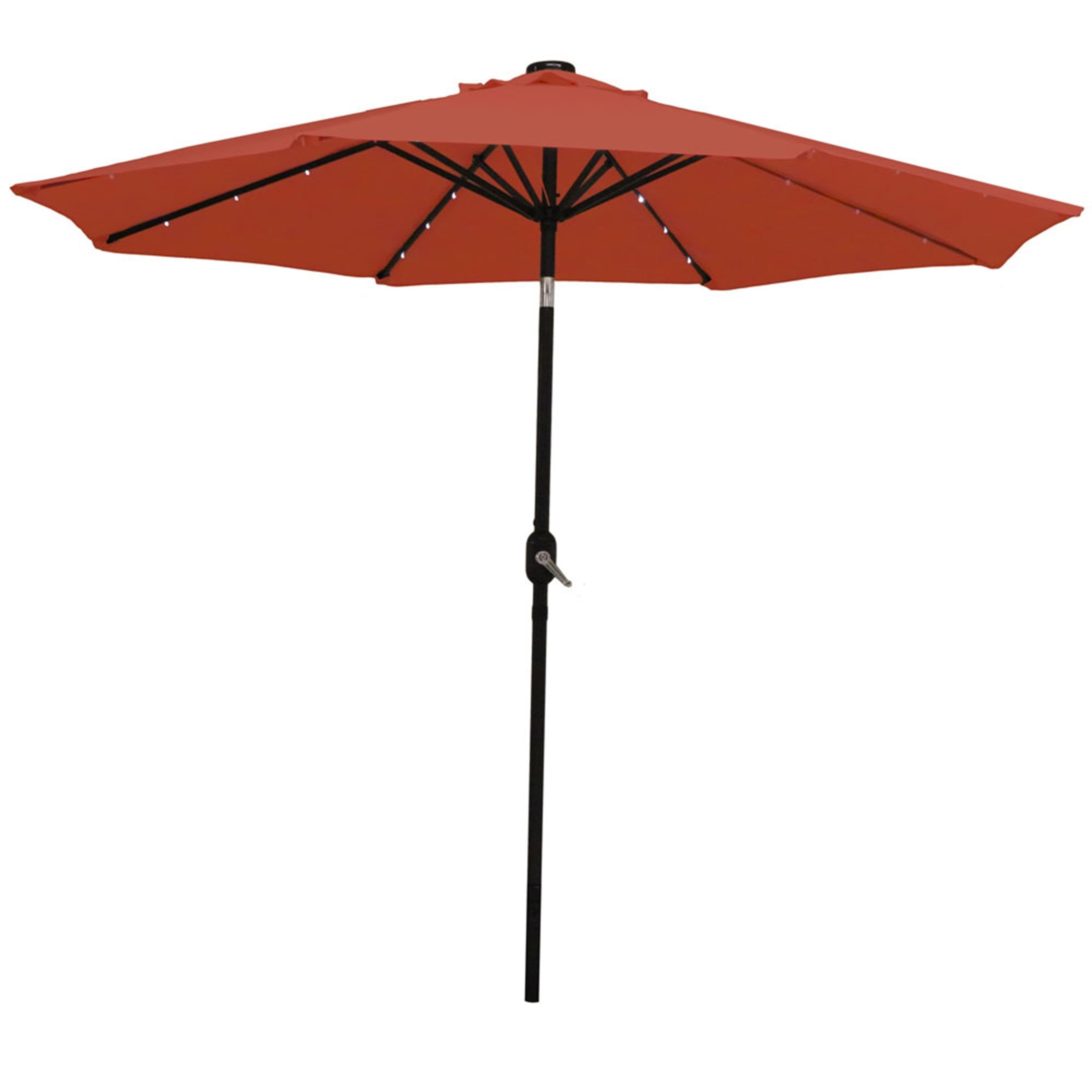 Sunnydaze Decor 91 Awning Striped Octagon Market Patio Umbrella, Adjustable Angle