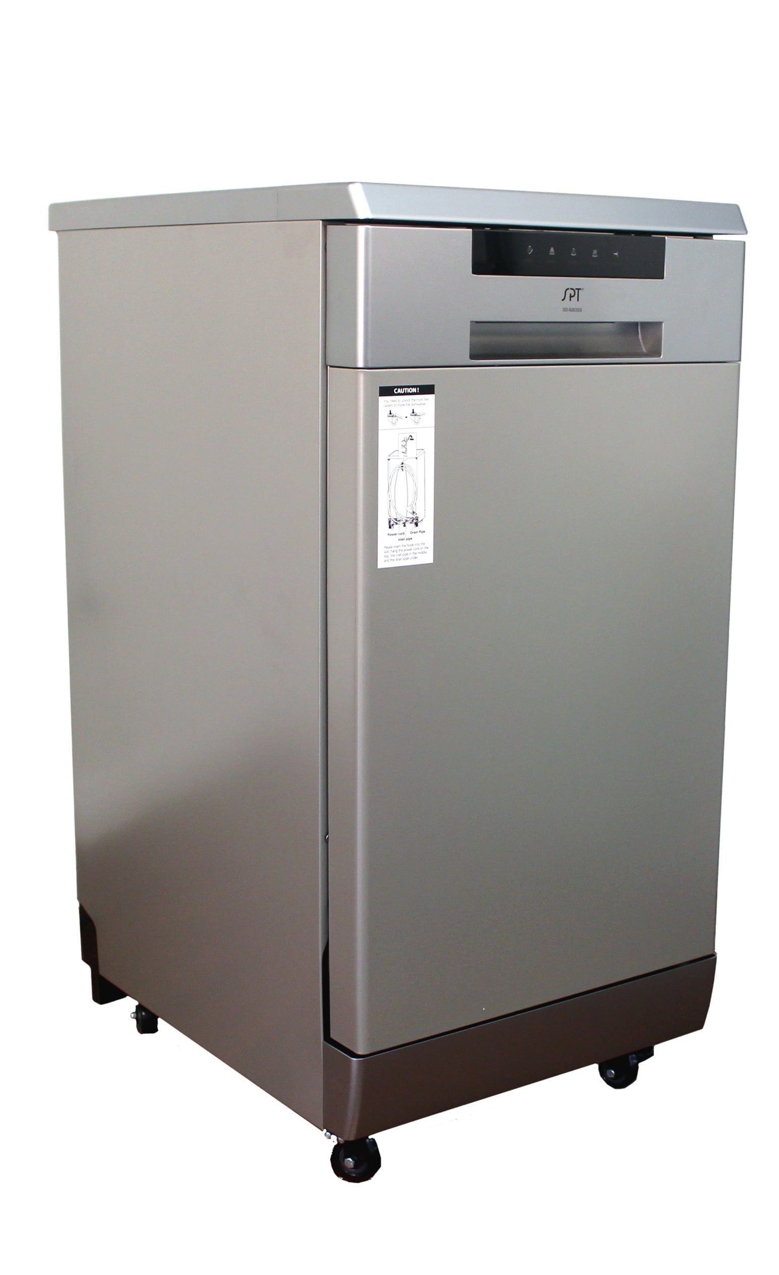 Sunpentown 18 Portable Dishwasher, Energy Star, White SD-9263W