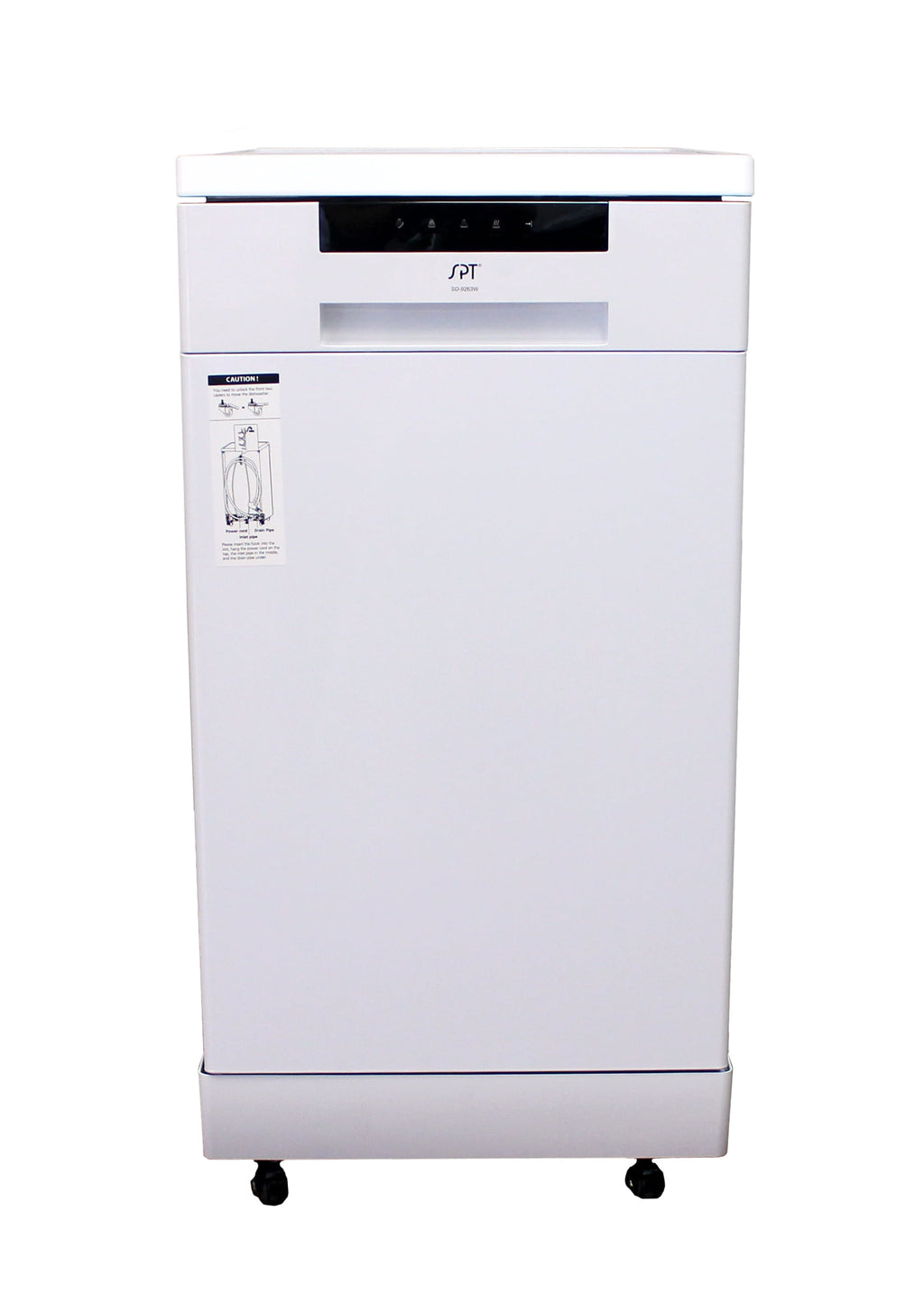 Sunpentown 18 Portable Dishwasher, Energy Star, White SD-9263W