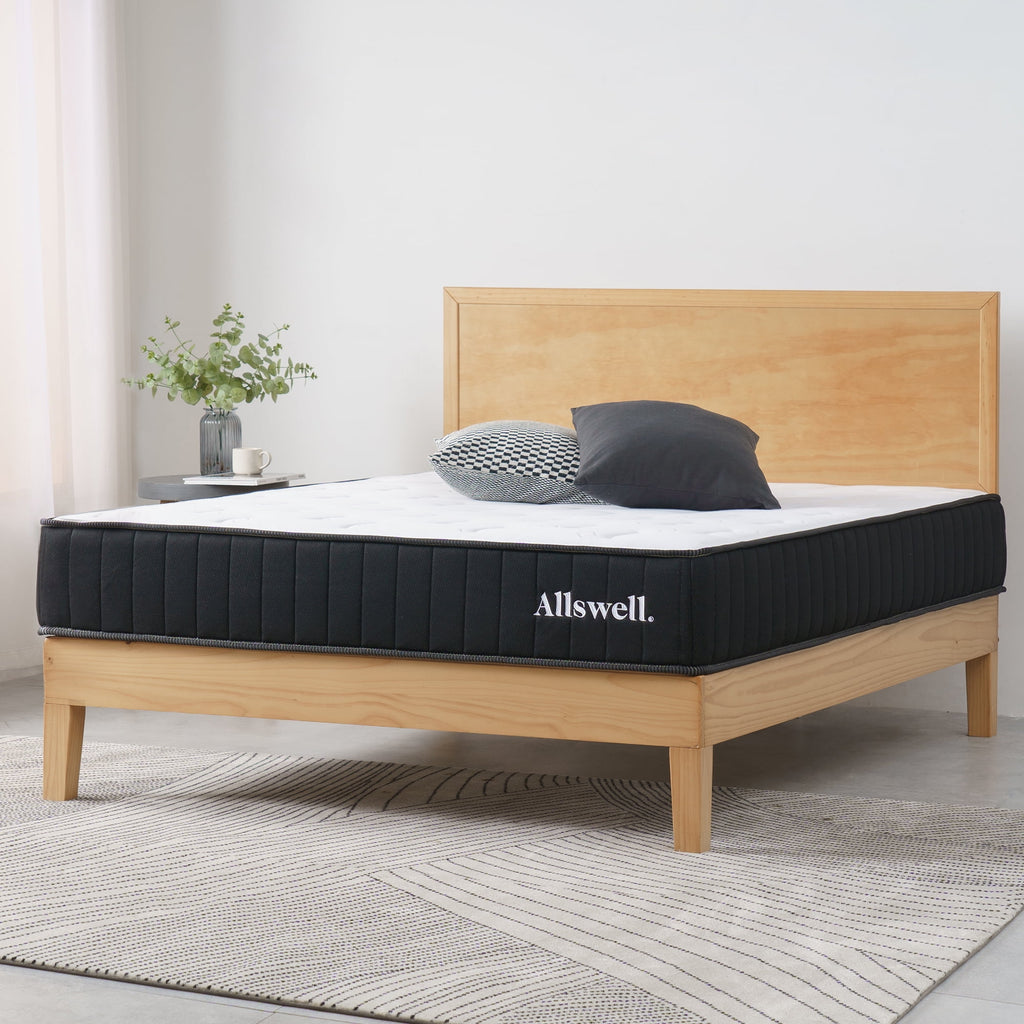 The Allswell 10 Hybrid Mattress in a Box with Gel Memory Foam, Adult, Twin
