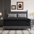 Viscountess 12 Inch Full Mattress Eurotop with Gel Memory Foam Hybrid Mattress in a Box Individually Wrapped Pocket Coils Innerspring Motion Isolation Edge Support