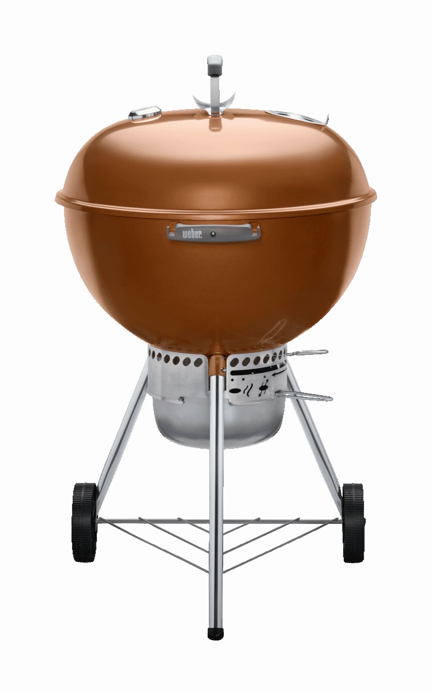 Weber Original Charcoal Grill, 22 Inch Premium Kettle Charcoal Grill, Black