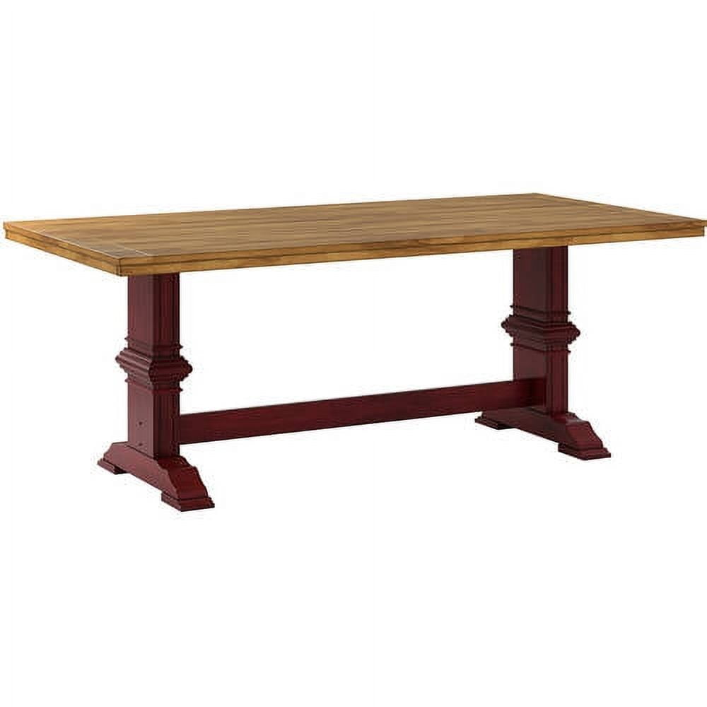 Weston Home 78 Rectangular Dining Table, Multiple Finishes