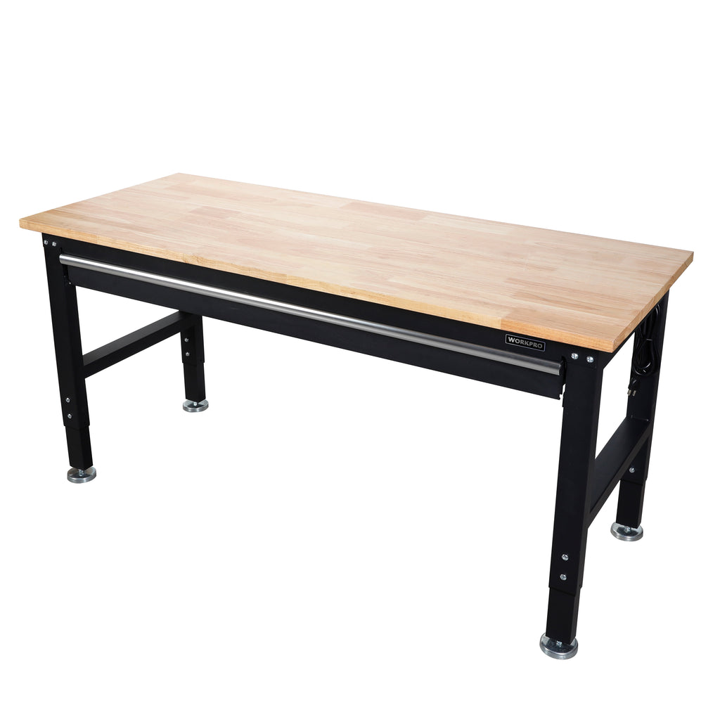 WORKPRO 60-inch Heavy-Duty Workbench with Single Drawer