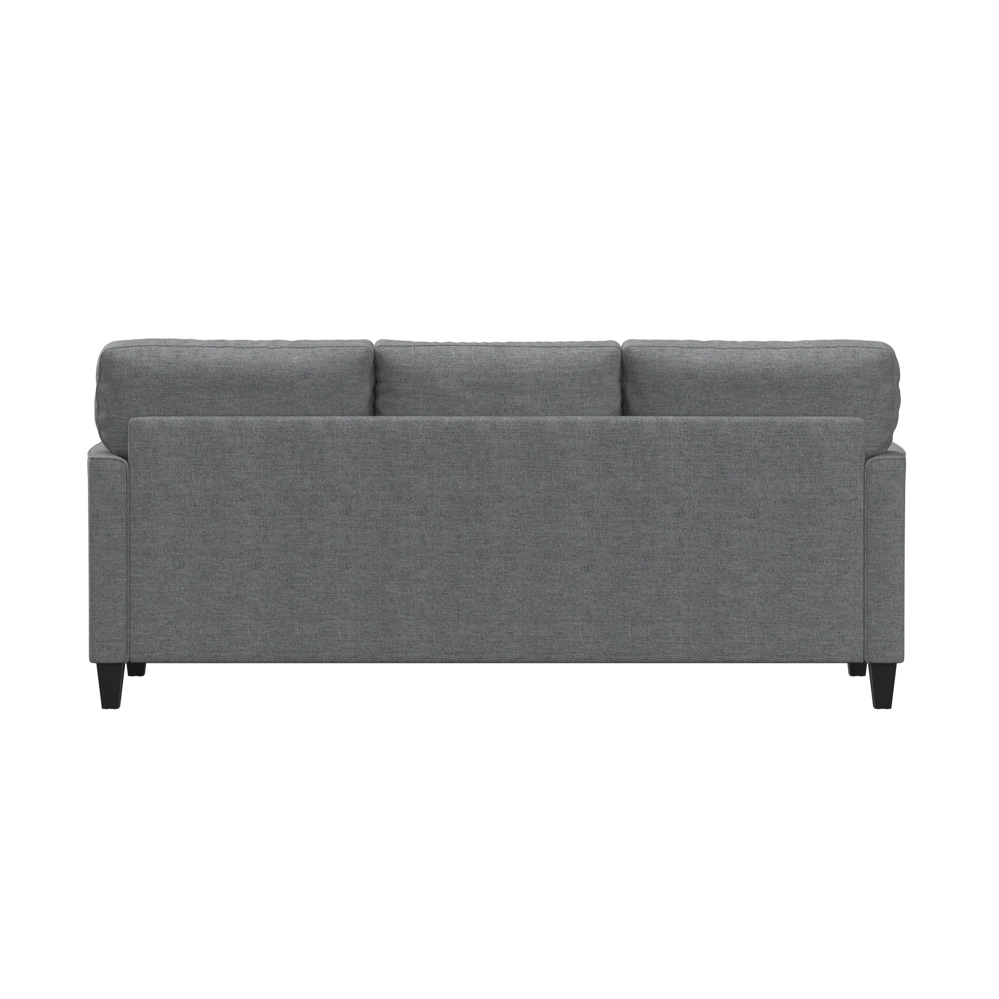 Mainstays Kensington 80 3 Seat Classic Modern Couch, Gray