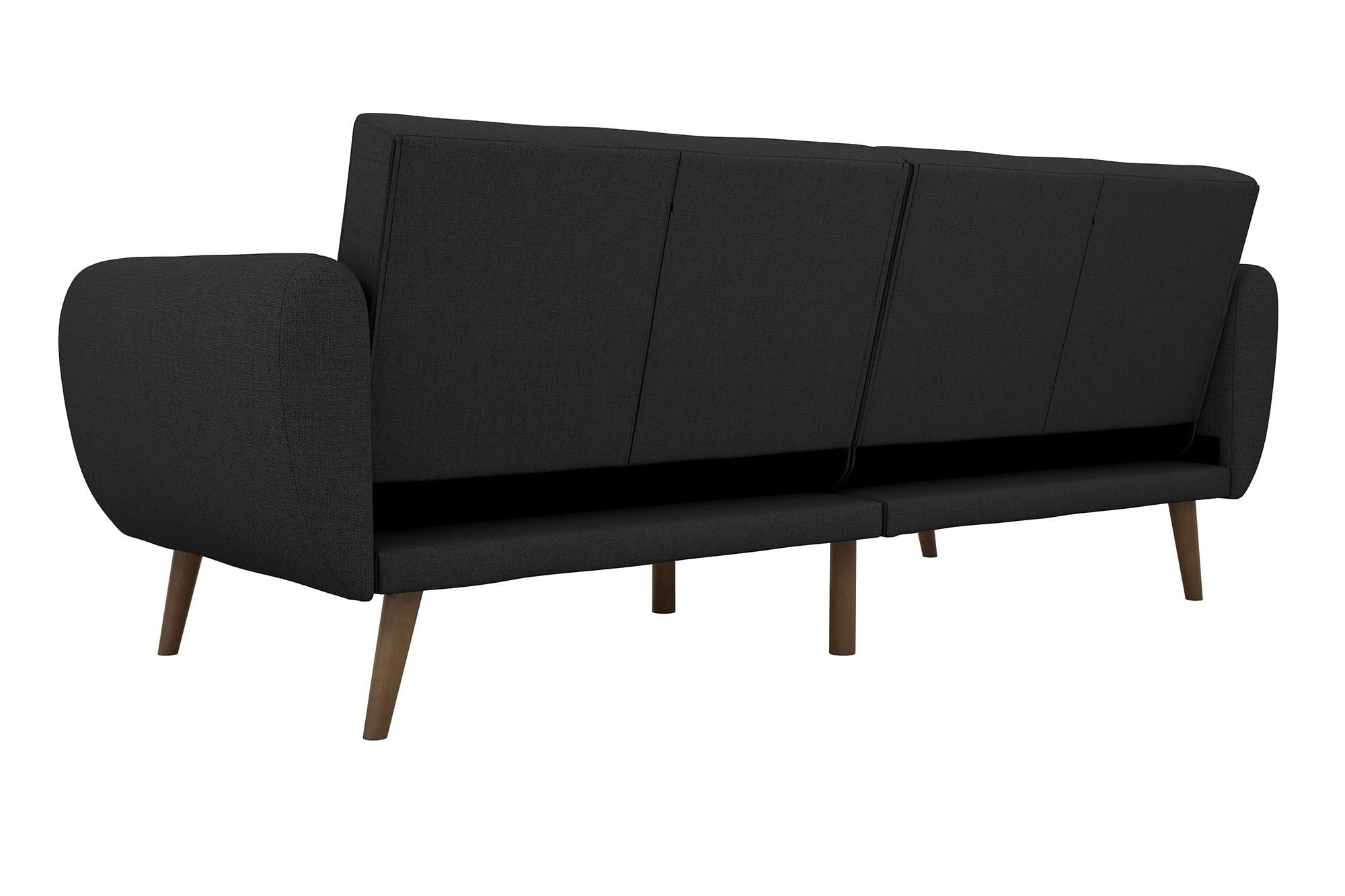 Novogratz Brittany Futon, Blue Linen