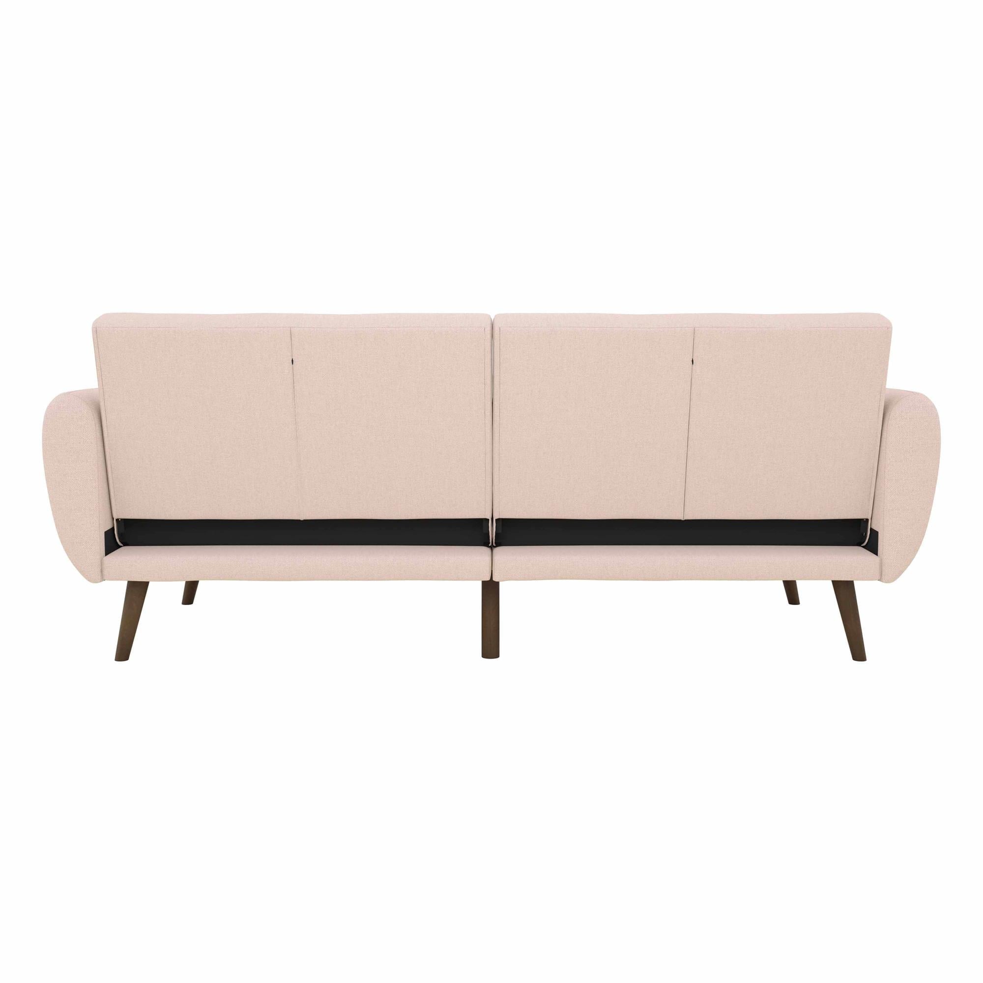 Novogratz Brittany Futon, Blue Linen