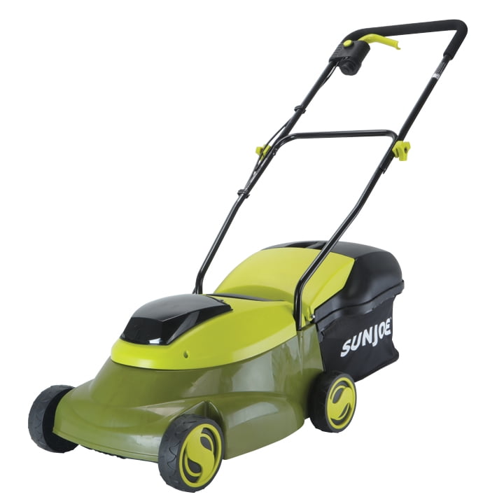 Sun Joe 24V Cordless Push Reel Lawn Mower, Battery Powered Grass Cutter for Yard, 15-Inch