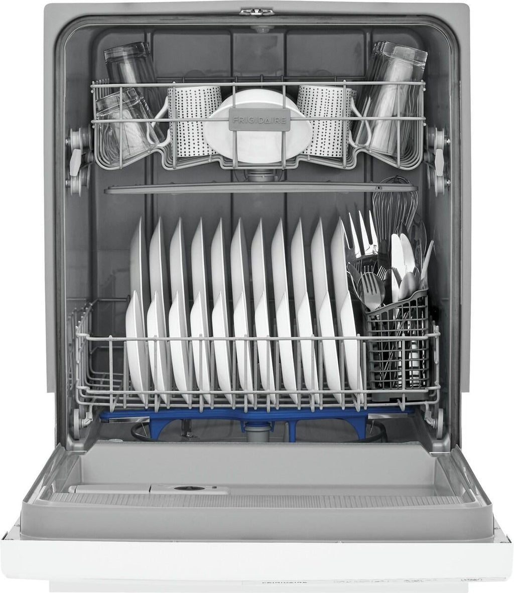 Frigidaire FFCD2413UW 24 Built-In Dishwasher, Front Control, White
