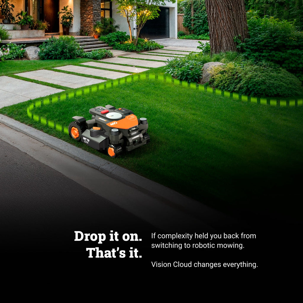 Worx WR346 Landroid Vision Cloud 4WD Robotic Lawn Mower (1½ Acre)