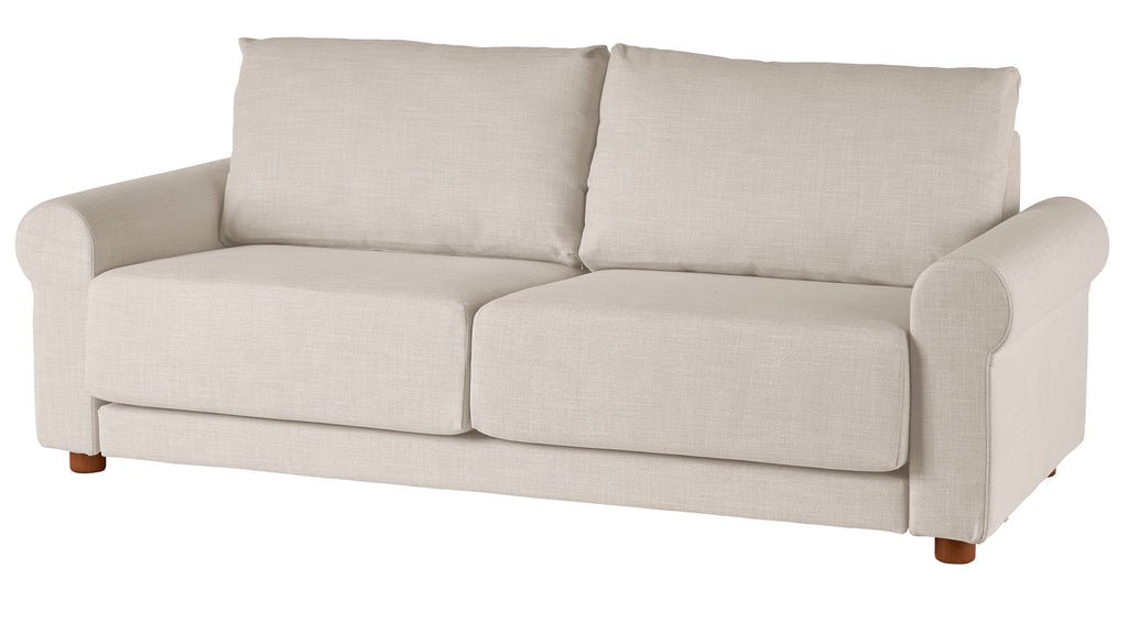 Better Homes & Gardens Owen 87.6 Slope Arm Sofa, Effie Linen