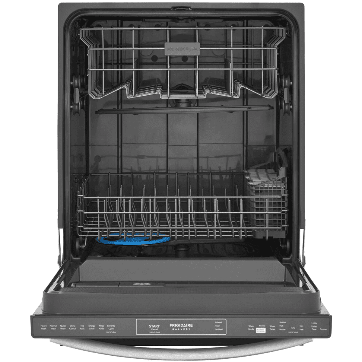 Frigidaire 24 Inch Fully Integrated Dishwasher with 14 Place Setting Capacity OrbitClean, DishSense, MaxDry Option, Quick Wash in Stainless Steel GDPH4525AF