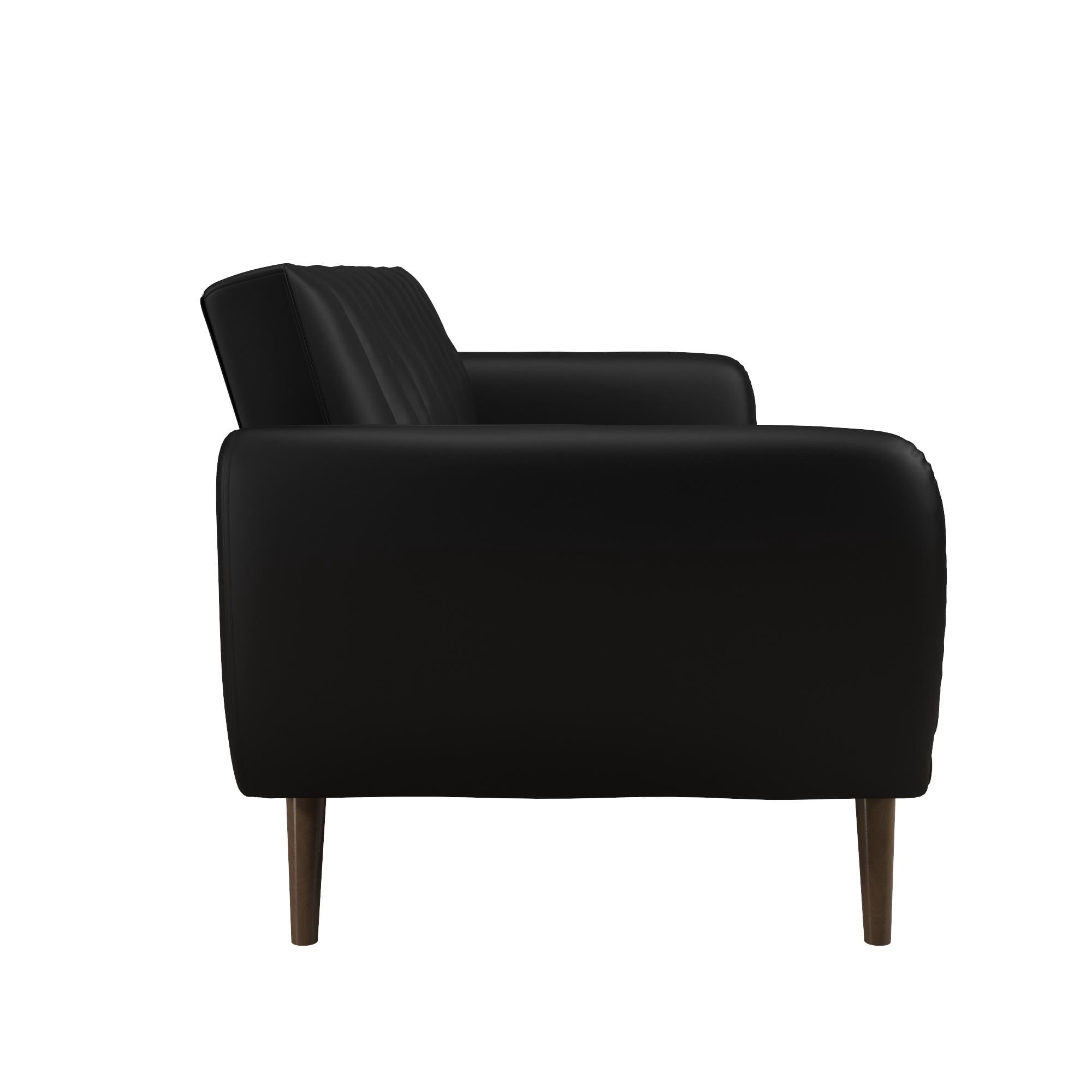 Novogratz Brittany Futon, Blue Linen
