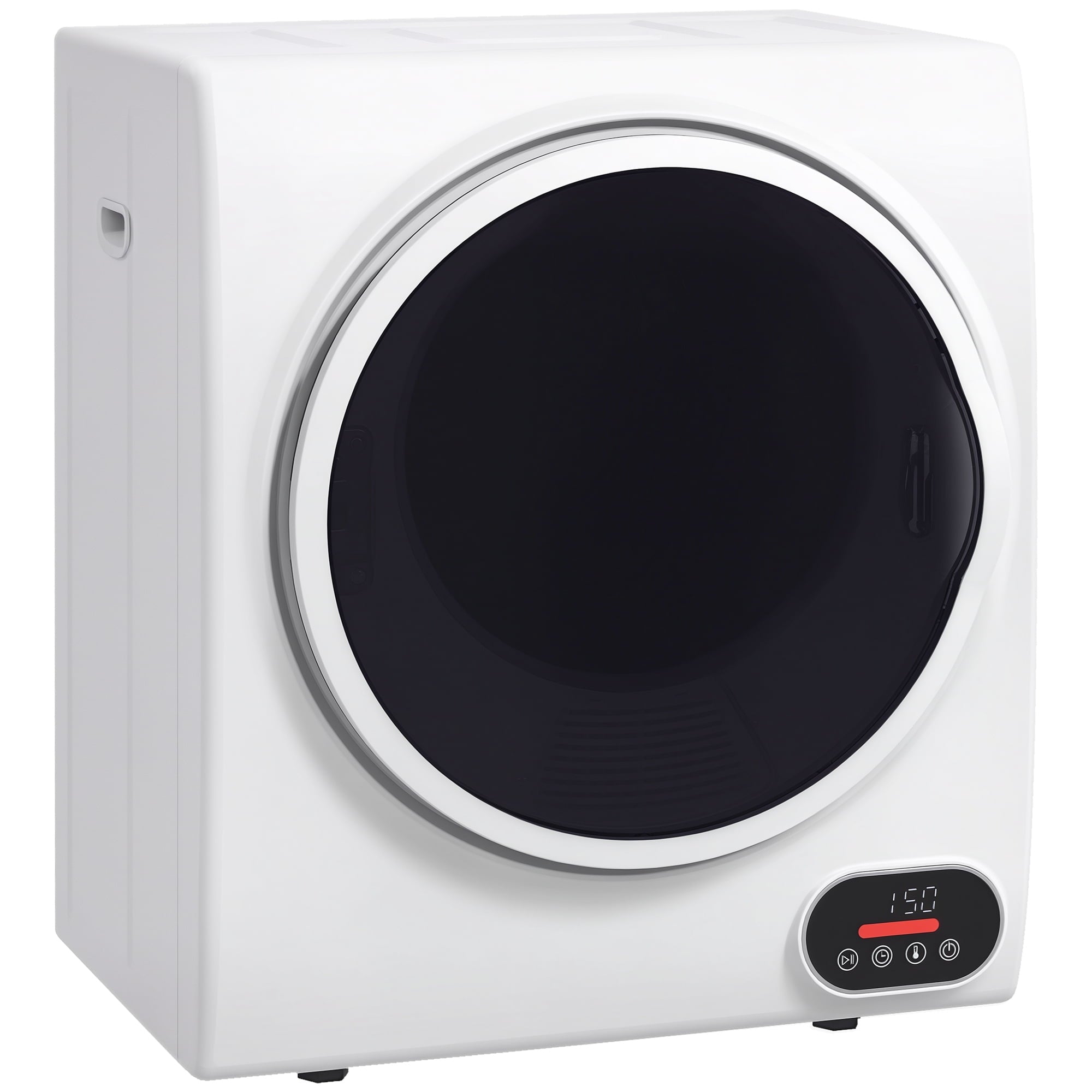 HOMCOM 9 lb 120V White Electric Dryer
