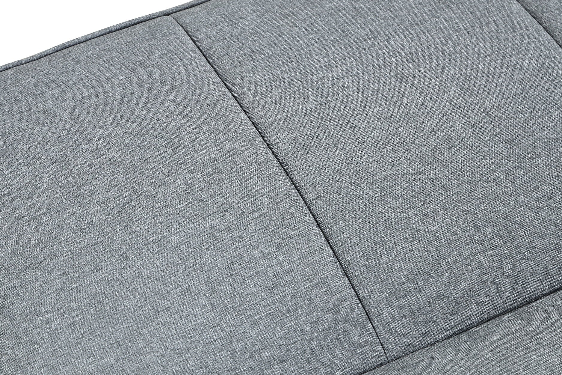 Mainstays 66 Studio Futon, Gray Linen Upholstery
