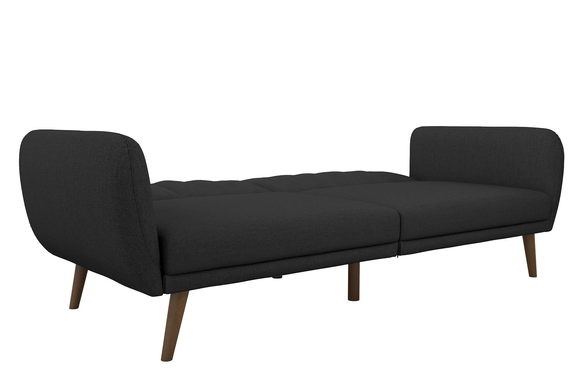 Novogratz Brittany Futon, Blue Linen