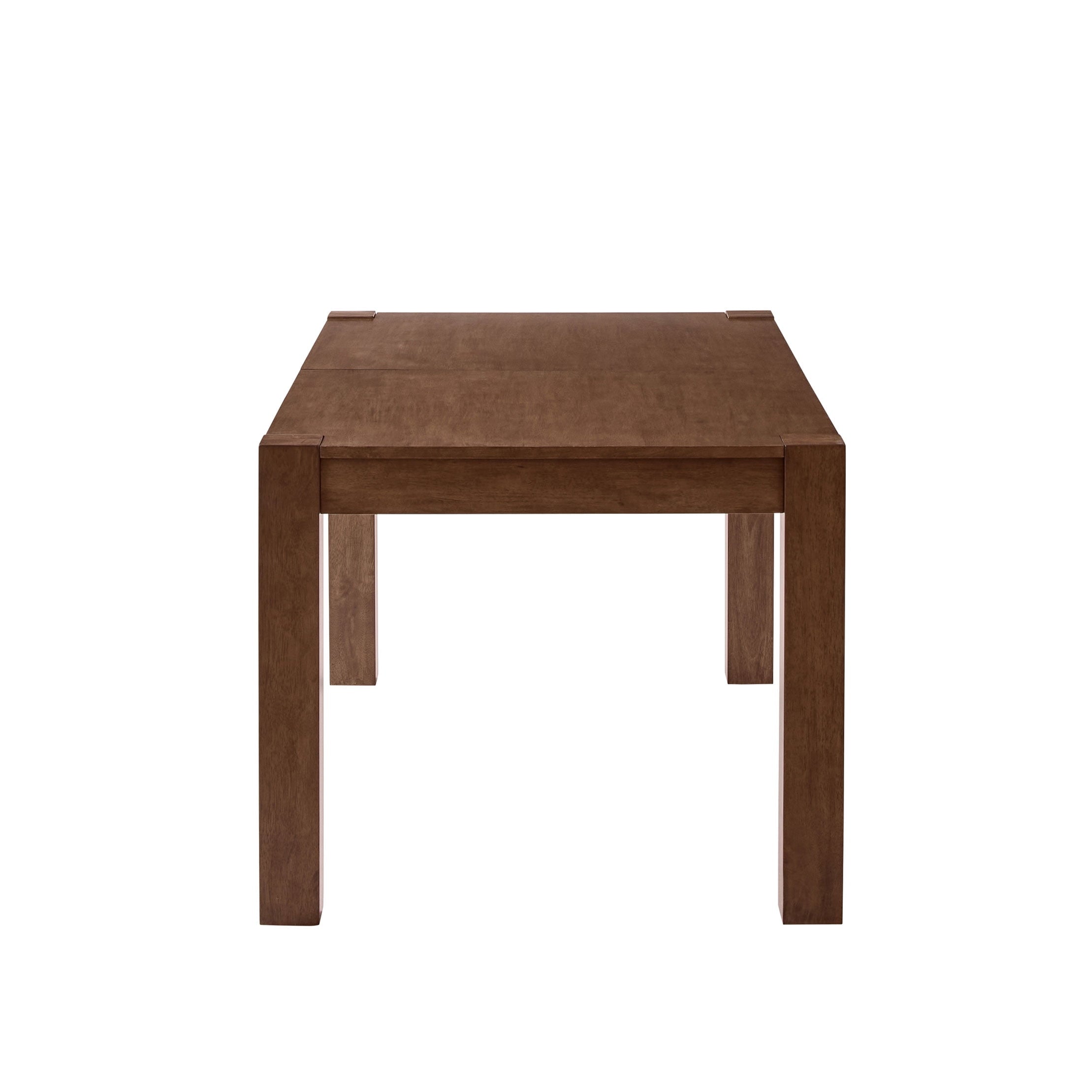 Better Homes & Gardens Bryant Solid Wood Extendable Dining Table, Walnut Finish