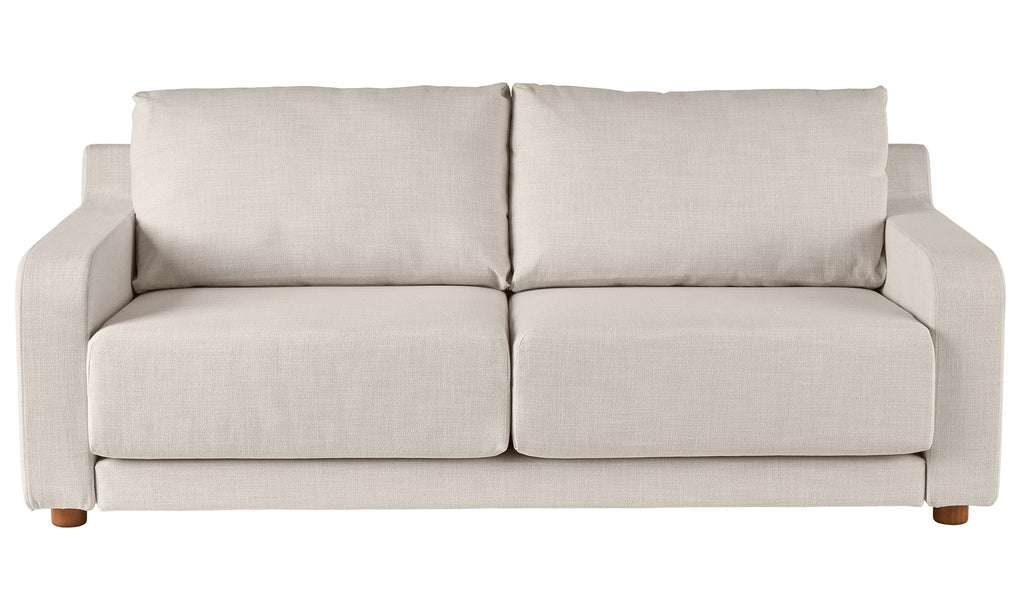 Better Homes & Gardens Owen 87.6 Slope Arm Sofa, Effie Linen
