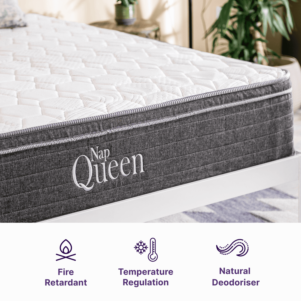 Nap Queen Victoria 10 Inch Gel-Infused Hybrid Queen Mattress