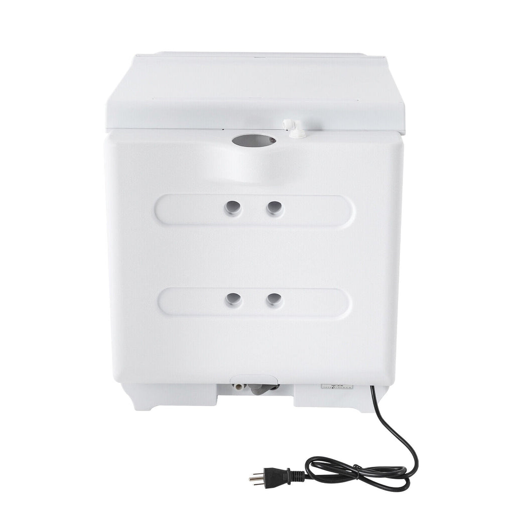 Portable Countertop Dishwasher Air Drying 5 Programs W/ 7L Water Tank 110V