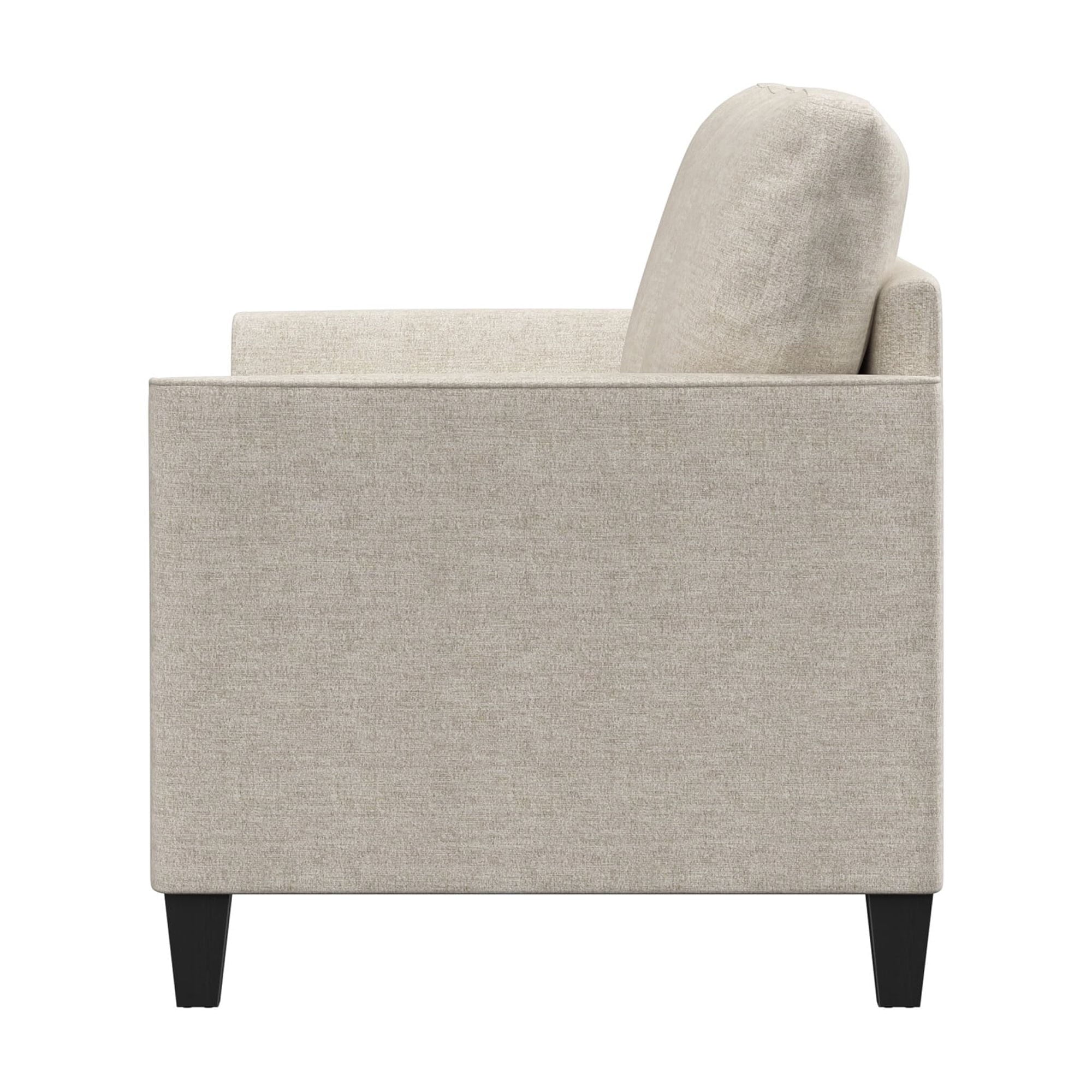 Mainstays Kensington 80 3 Seat Classic Modern Couch, Gray