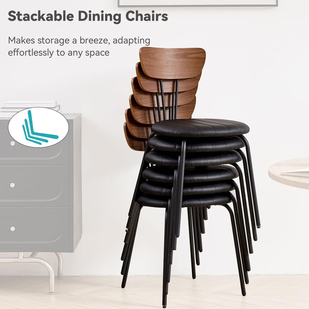 5 Piece 39 Round Dining Table Set for 4, Mid Century Kitchen Table with 4 Khaki Fabric Upholstered Dining Chairs for Apartment Living Room, Space Saving Table.