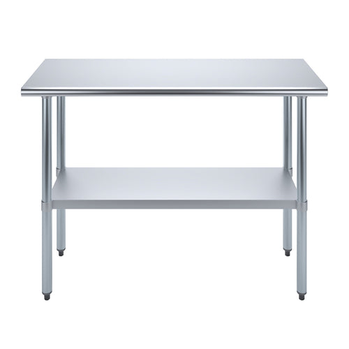 18 x 48 Stainless Steel Work Table with Undershelf Food Prep NSF Utility Work Station