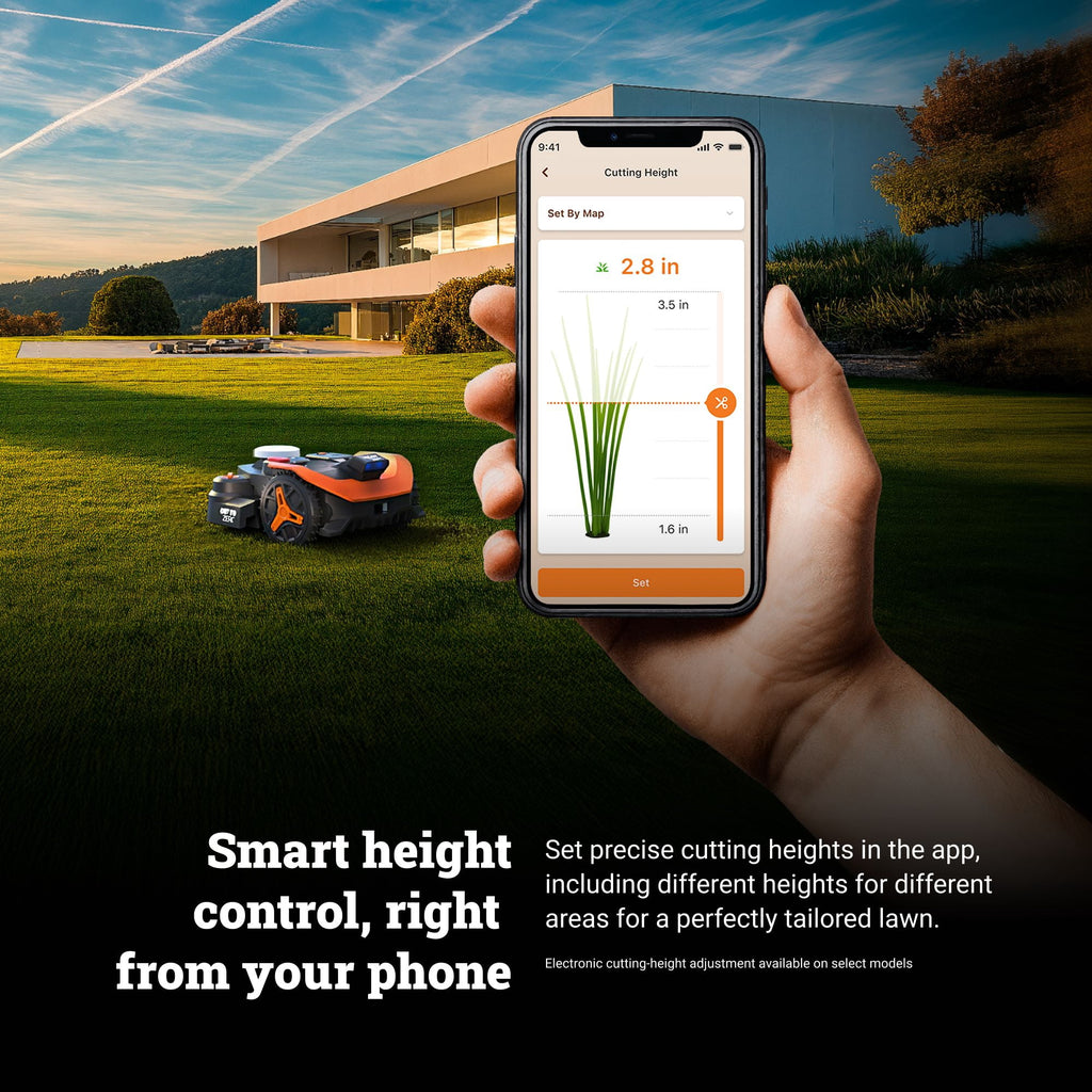Worx WR310.1 Landroid Vision Cloud 2WD Robotic Lawn Mower (¼ Acre)
