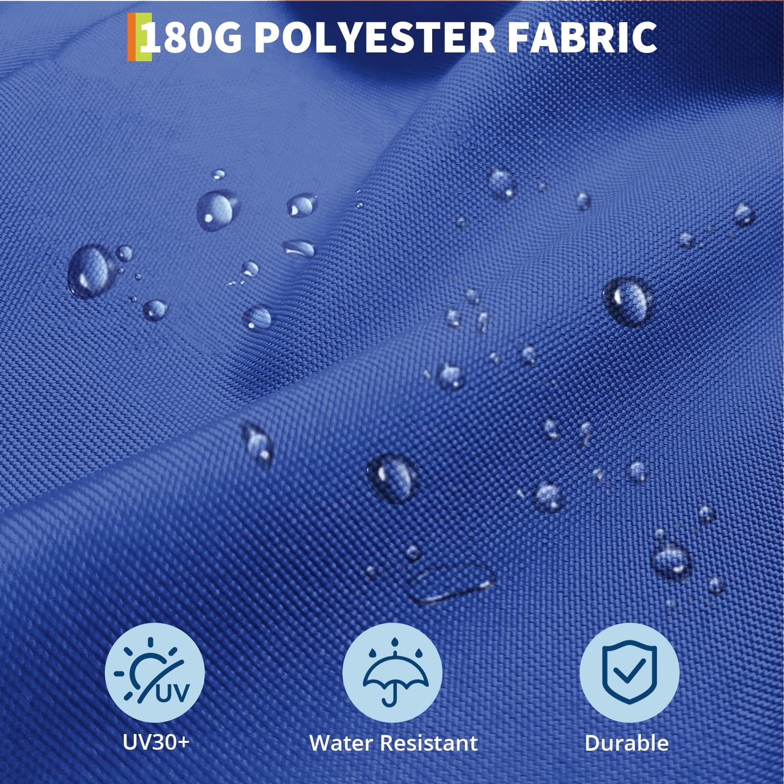 10x10 FT Offset Patio Umbrella with Base Included, 360° Rotation Large Square Cantilever Umbrella, Outdoor Sun Shade with Easy Tilt for Pool, Backyard, Deck, Garden, Navy Blue