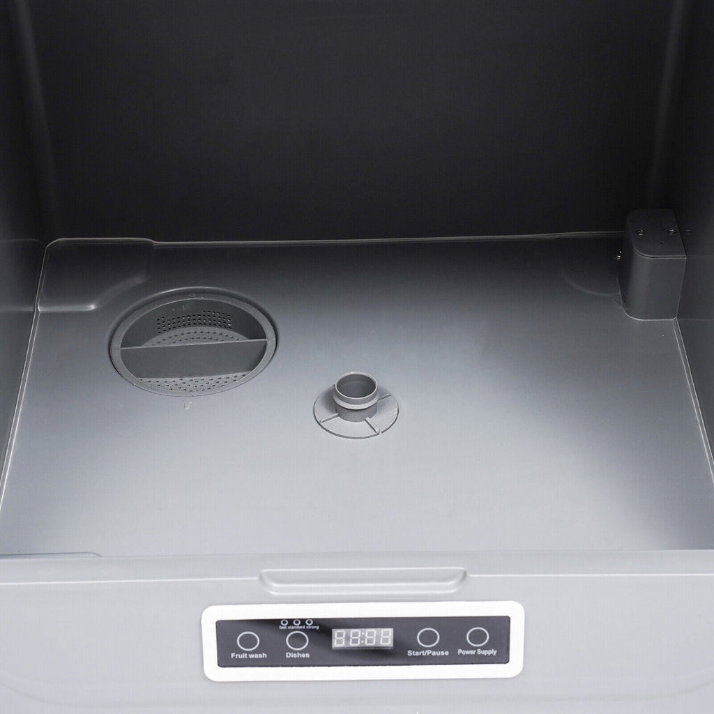 Countertop Dishwasher, Portable Countertop Dishwasher, Mini Dishwasher for Small Households, Apartments, Boats, and Campers/ RVS with Limited Space