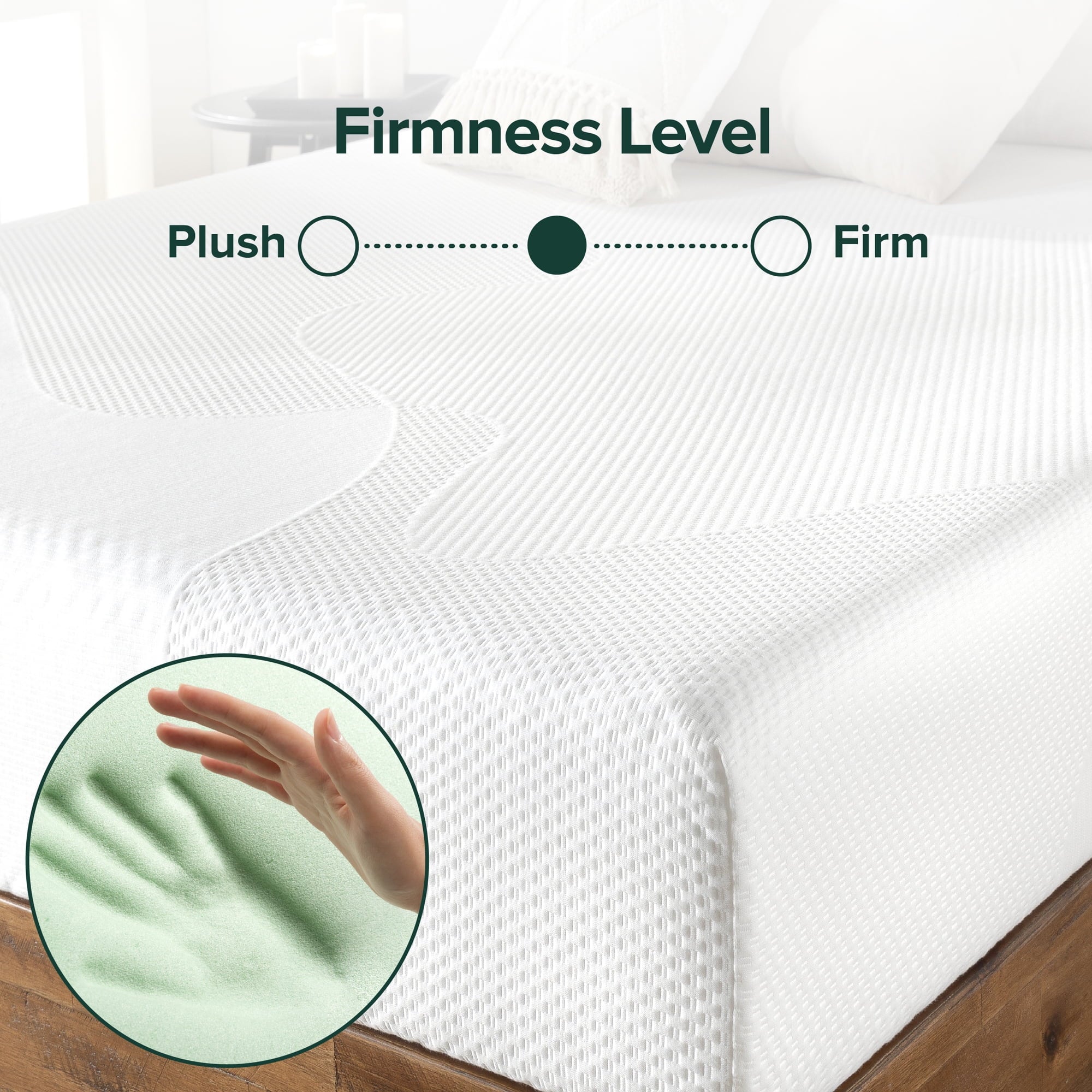 Zinus Spa Sensations Serenity 8 Memory Foam Mattress, Queen