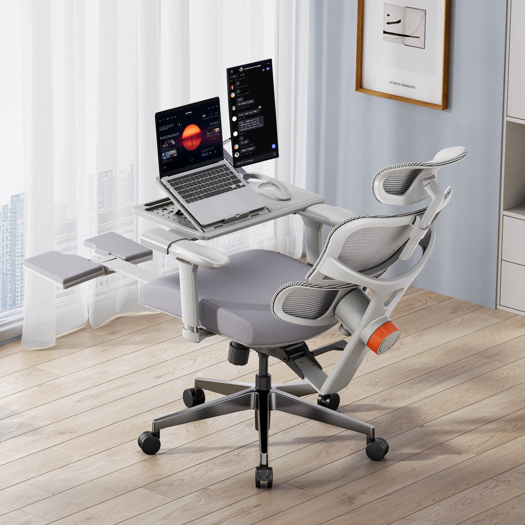Newtral NT002 Ergonomic Chair with Laptop Tray for Home Office & Gaming