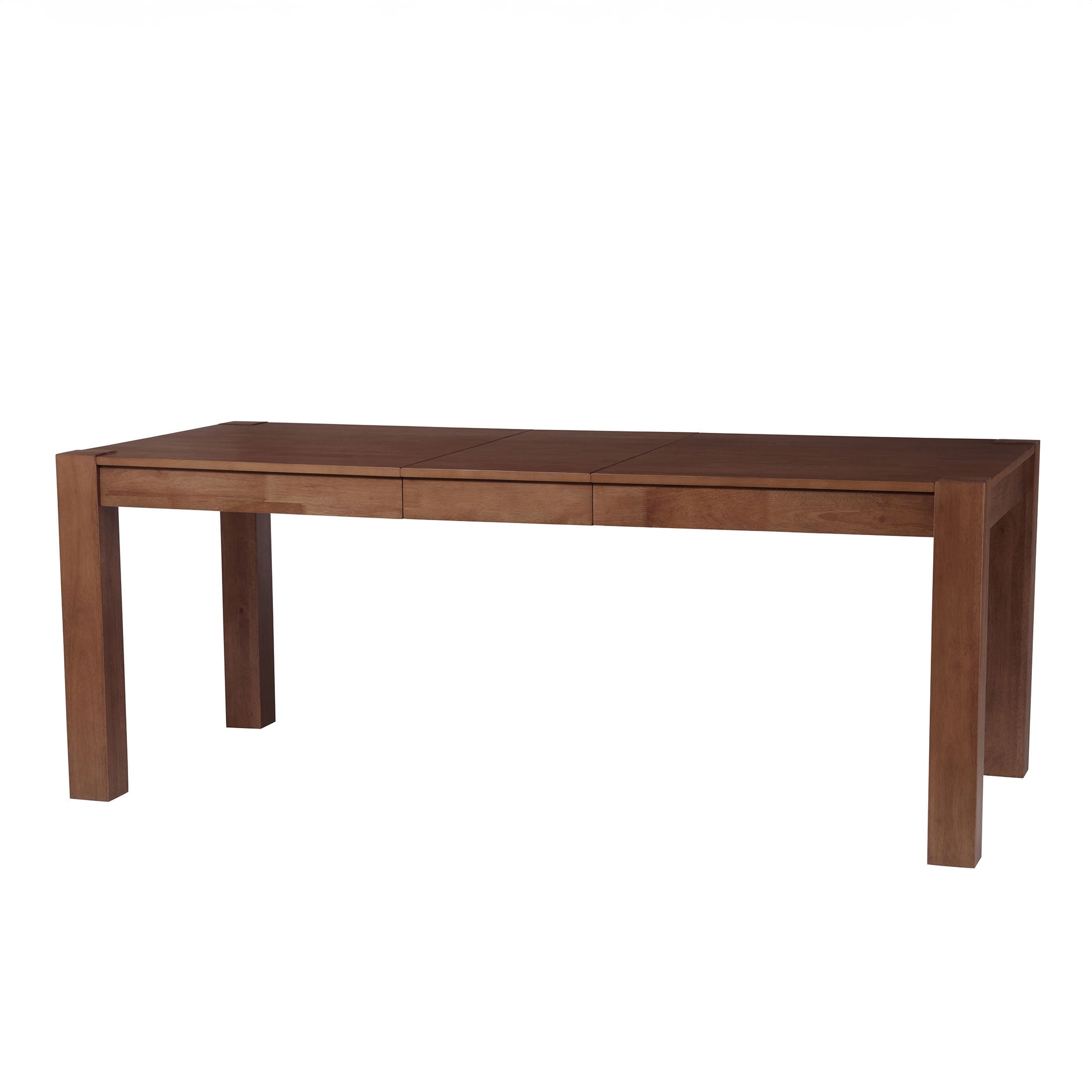 Better Homes & Gardens Bryant Solid Wood Extendable Dining Table, Walnut Finish