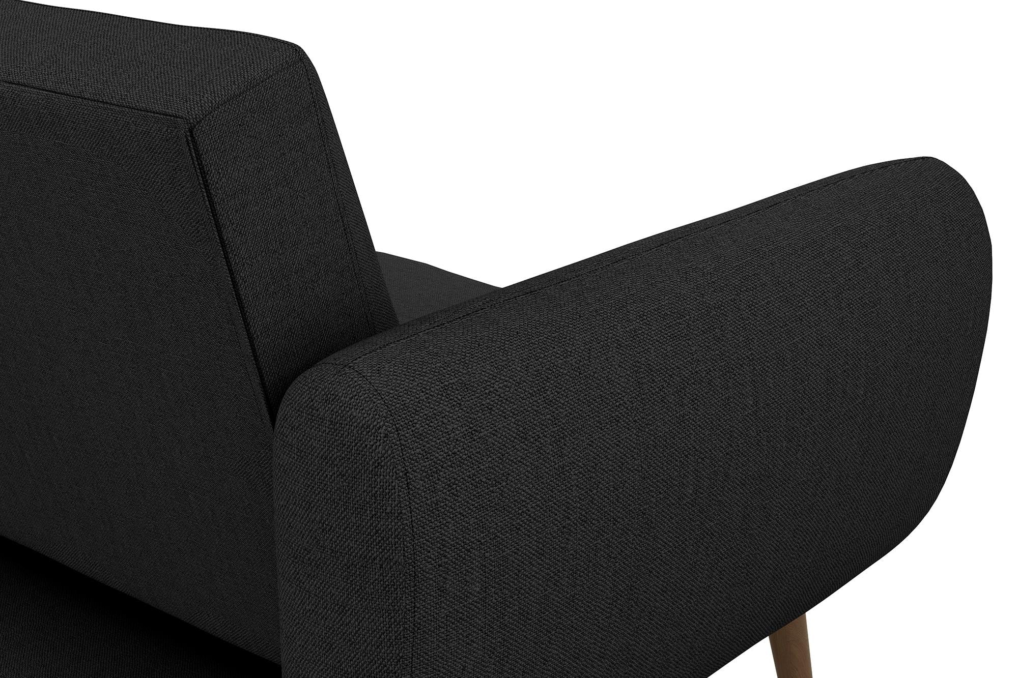 Novogratz Brittany Futon, Blue Linen