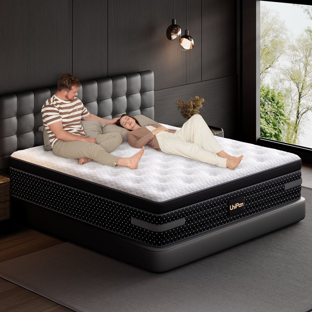 Bedstory Cloudrix 10 Extra Firm Queen Hybrid Mattress with Cooling Gel Memory Foam, Euro Top, CertiPUR-US, Fiberglass Free, 365-Night Trial