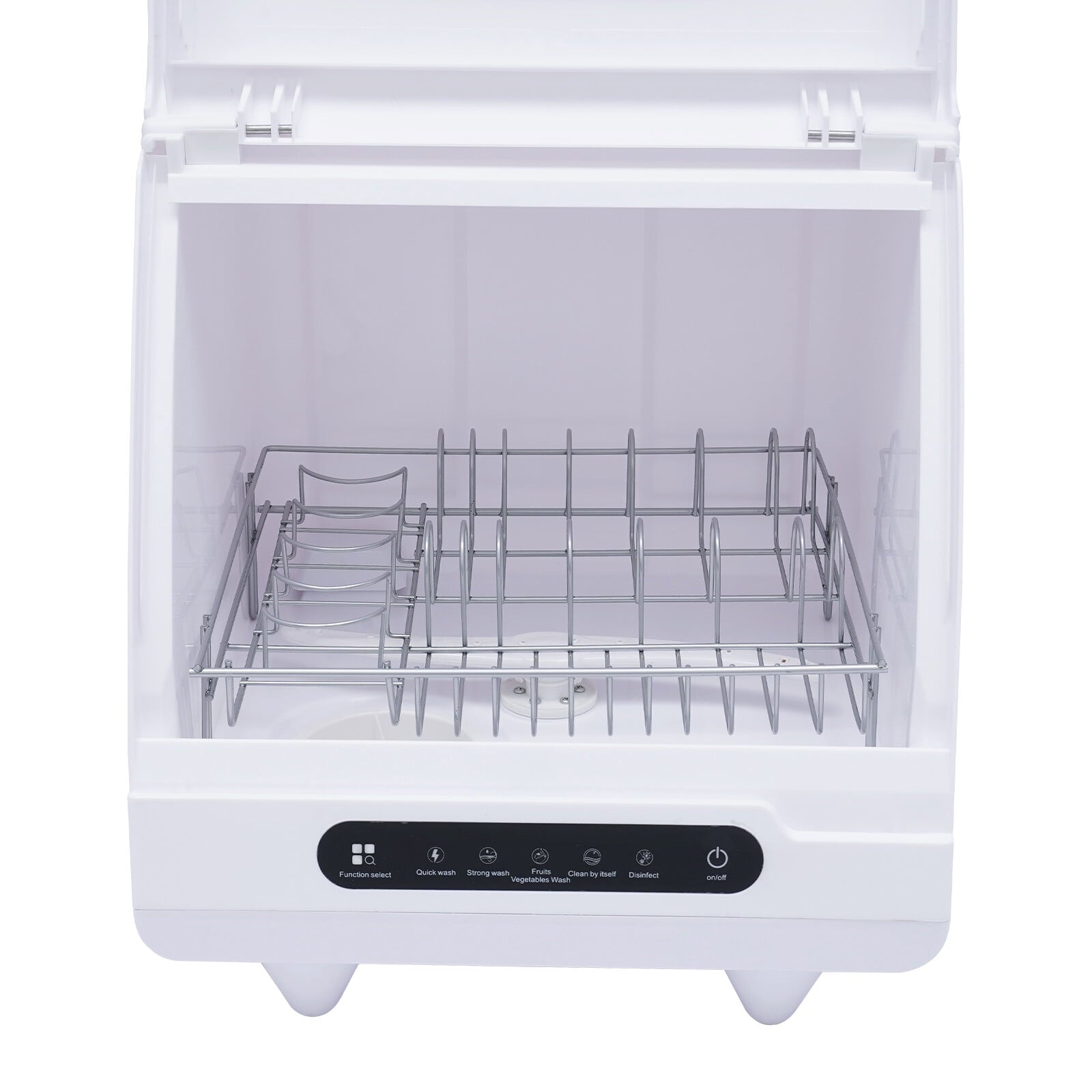 40*40*45cm 1200W Portable White Countertop Dishwasher Mini Countertop Dishwasher Homes Apartments