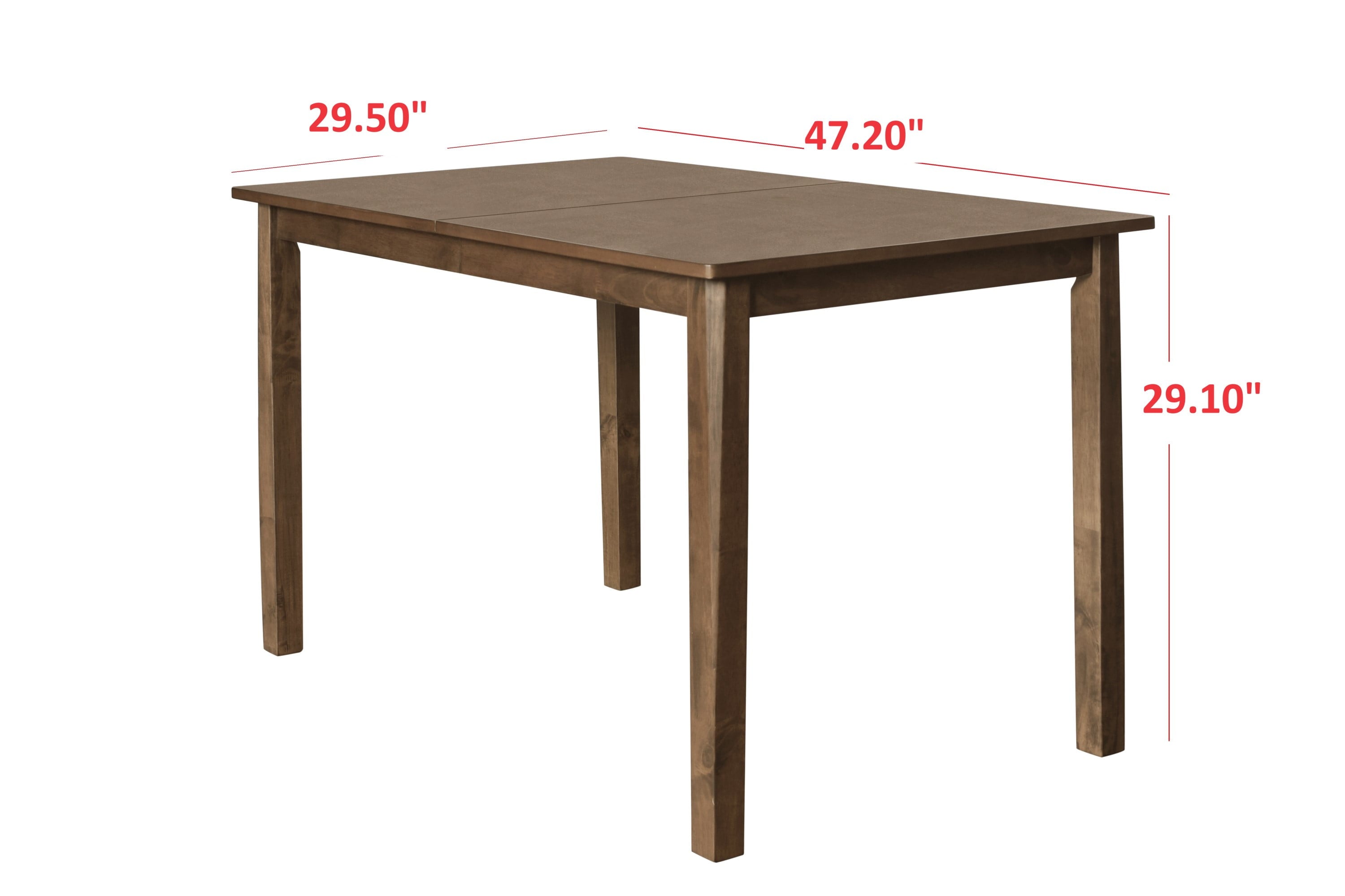 Home Design Athens Dining Table, Brown