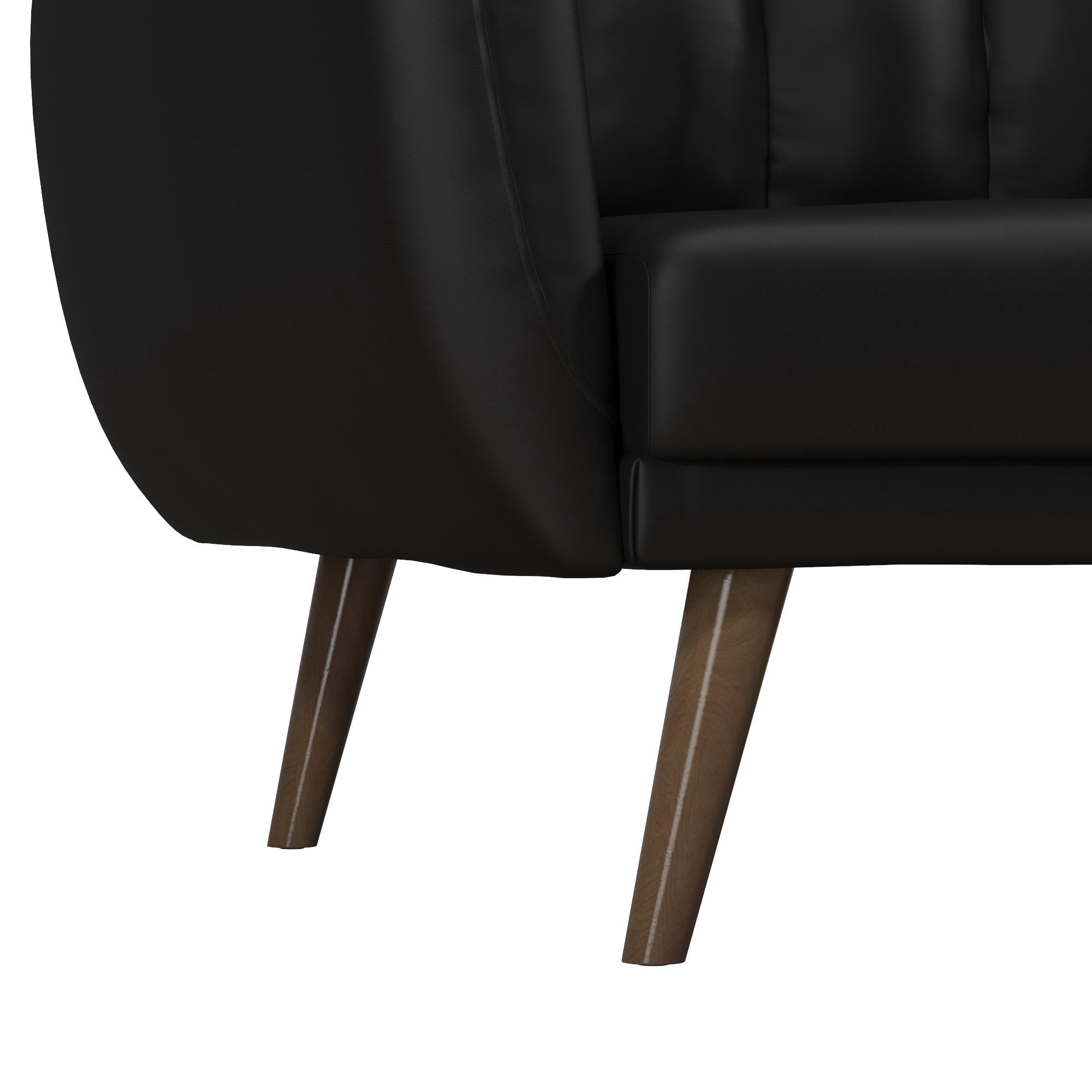 Novogratz Brittany Futon, Blue Linen