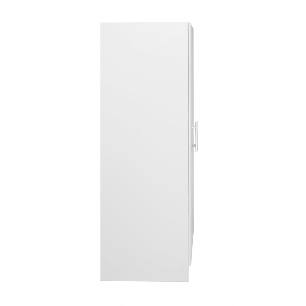 Prepac Armoir, Elite 32W x 35H x 20D White Wardrobe Closet & Cabinet - Functional Clothes Storage with Hanging Rail, Armoire Wardrobe - WEW-3264