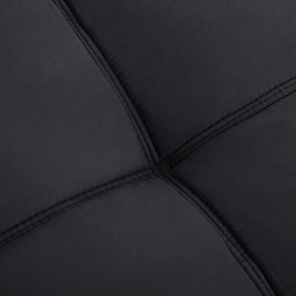 Mainstays 72 Memory Foam Futon Sofa Bed,Black