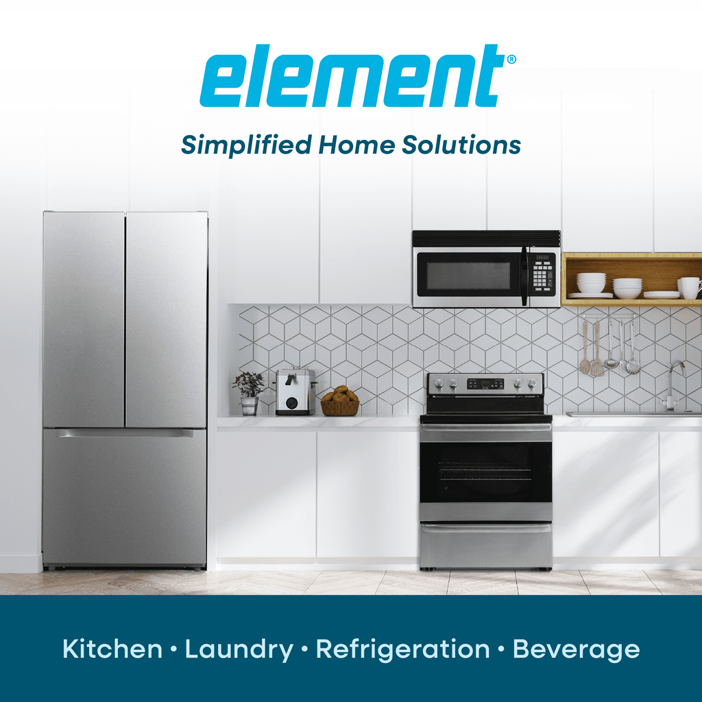Element Electronics 7.0 cu. ft. Front Load Electric Dryer - White (ETD7027ECW)