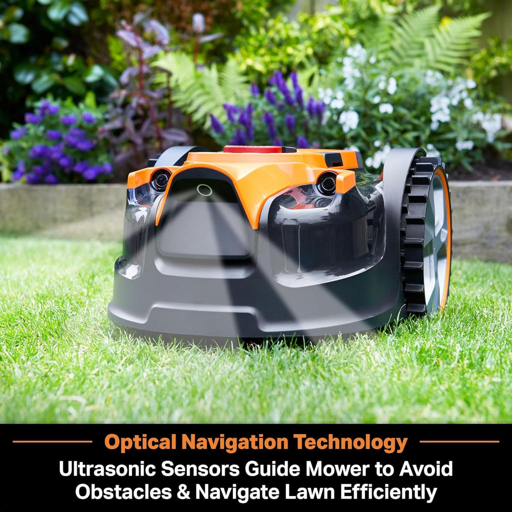 LawnMaster Automatic Obstacle Avoidance Robotic Lawn Mower