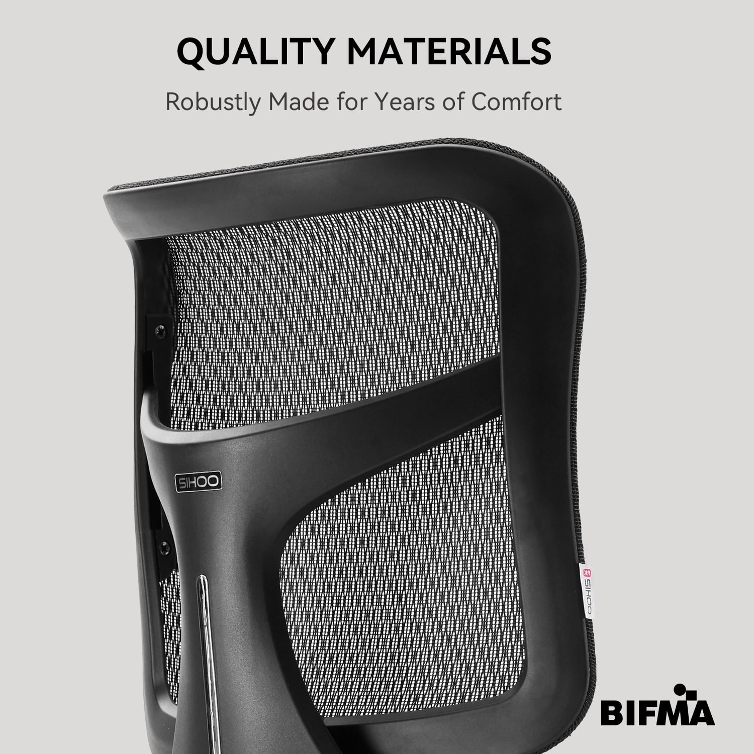 SIHOO Doro S100 Ergonomic Office Chair - with Dual Dynamic Lumbar Support, 5-Level Adjustable Backrest, 4D Coordinated Armrests, 135-degree Max. Recline Angle White
