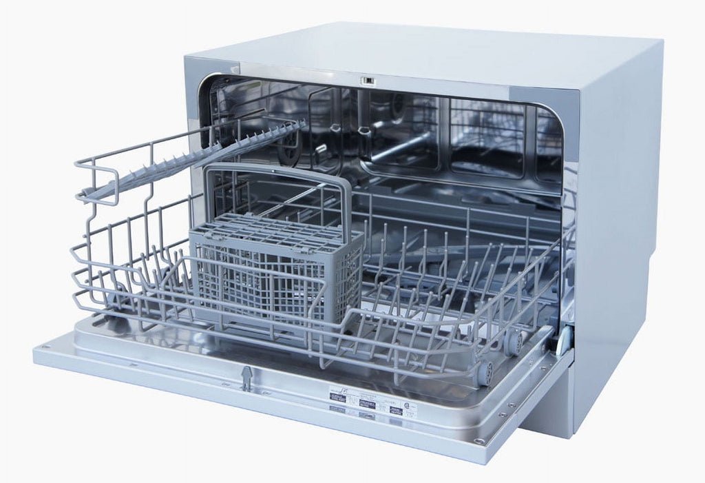 Sunpentown SD-2224DWA Energy Star Countertop Dishwasher with Delay Start & LED, White